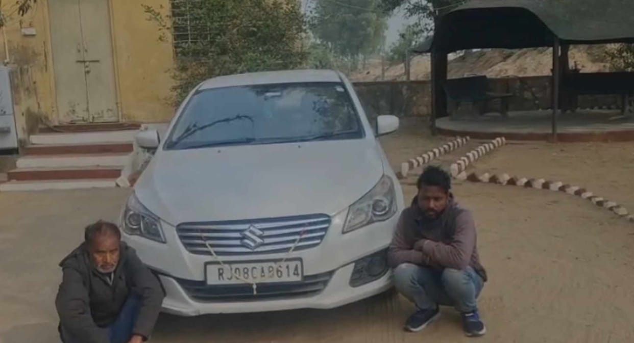 rajasthan tonk dst action ammonium nitrate explosives seized from car