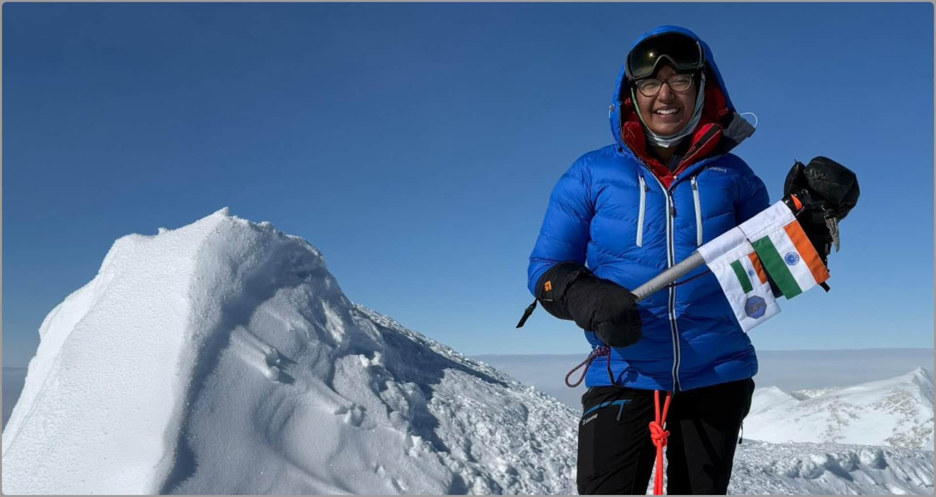 Kaamya Karthikeyan creates history, At 18, She became the youngest Indian to ski to the South Pole