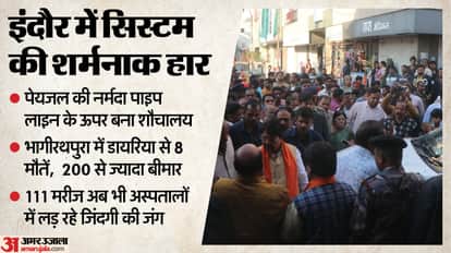 Indore Diarrhea Outbreak Contaminated Water as Pipeline Leak Know Details in Hindi