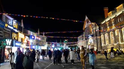 Hill Queen Shimla is ready for the New Year celebrations festivities will continue until midnight with DJ