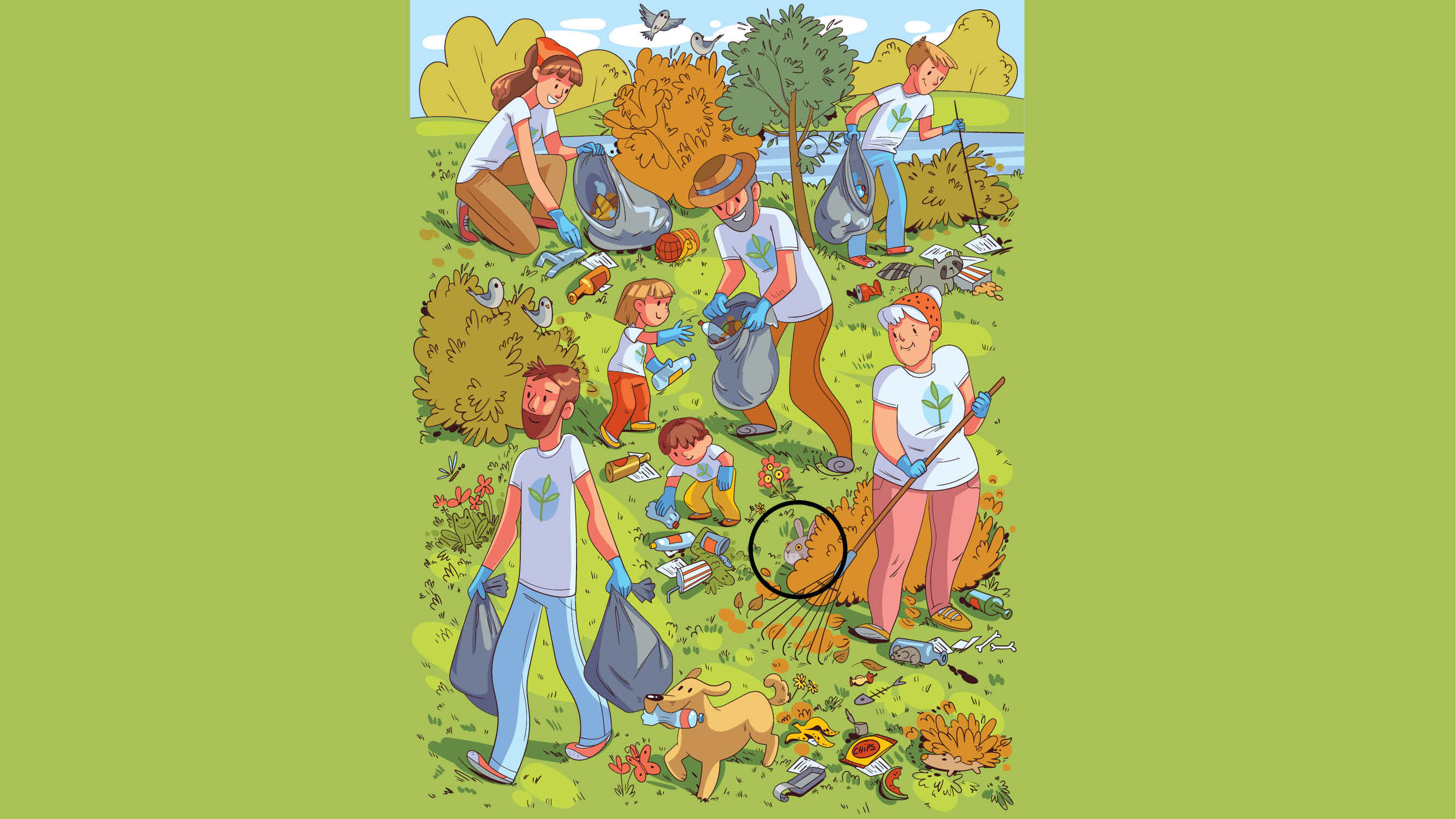 Optical Illusion iq test brain teaser image Can You Spot Rabbit Within 15 Seconds?