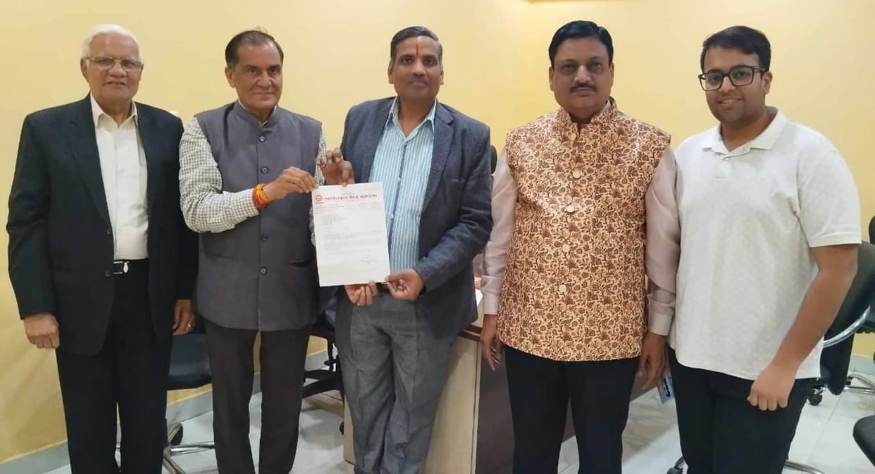 professor ramesh kumar rawat appointed national spokesperson khandelwal vaishya mahasabha