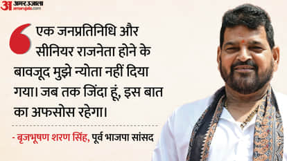 Brij Bhushan Singh expressed his pain: He said, "I was thrown out of the Lok Sabha in a humiliating manner. If