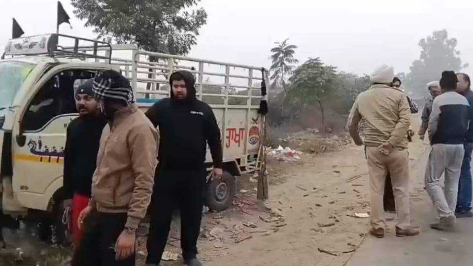 Moga Police recovered vehicle looted from Faridkot highway two accused arrested