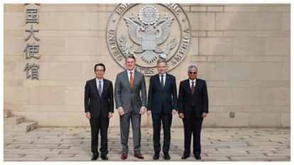 Envoys of Quad countries hold rare publicised meeting in Beijing china