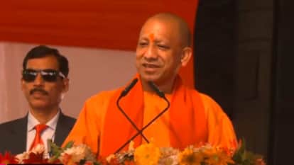 Ram Lala Consecration Live Updates Rajnath Singh Yogi Adityanath Flag Hoisting at Annapurna Temple Ram Mandir