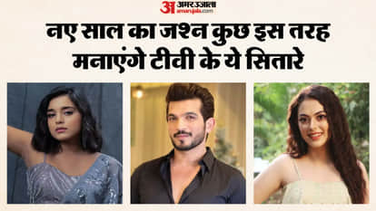 new year 2026 celebration tv stars seerat kapoor geetanjali mishra vidisha srivastava arjun bijlani sumbul