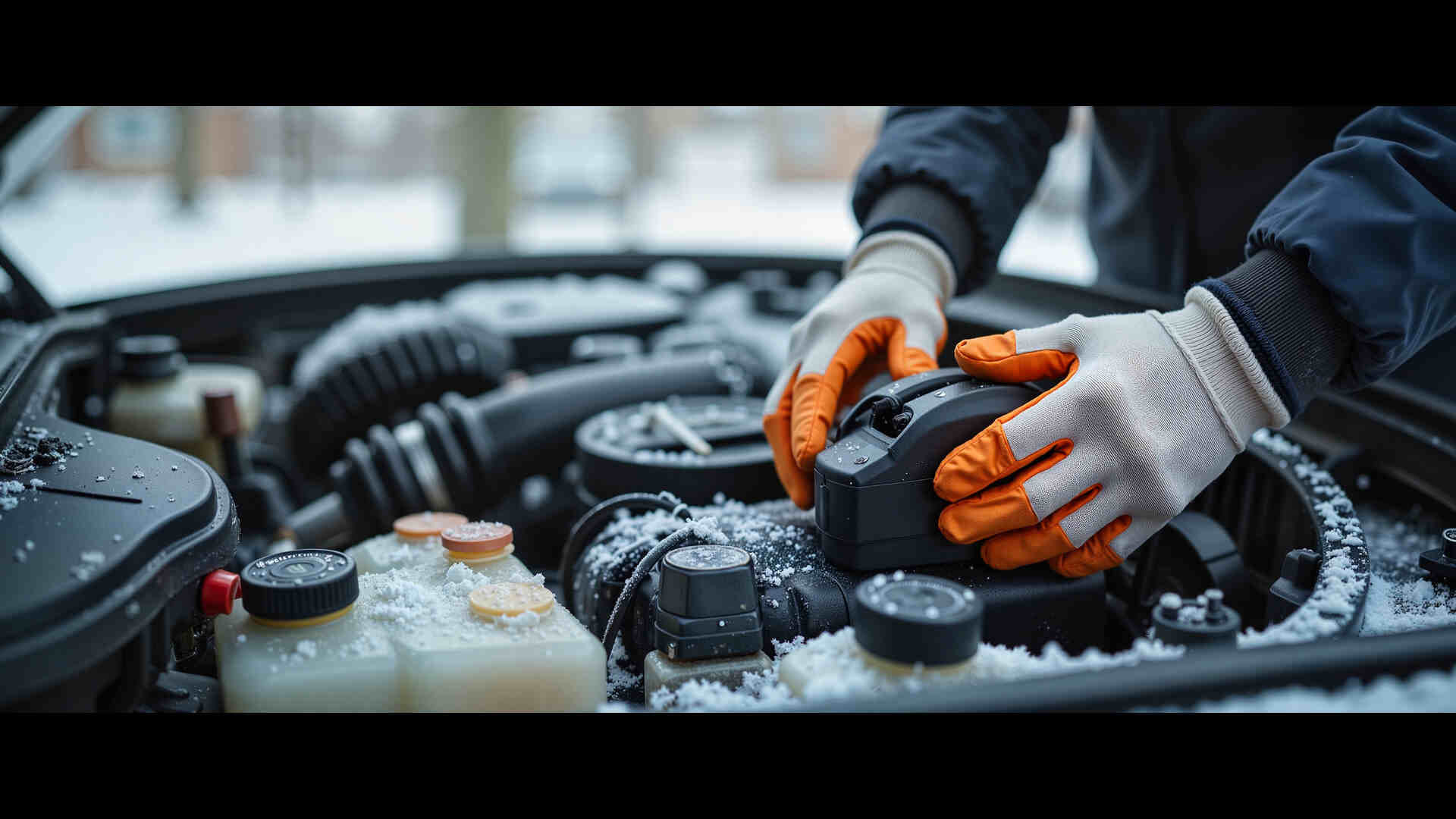 Traveling cold foggy weather be easier add these safety tools  your car today