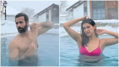 Aahana Kumra And Dhurandhar Fame Danish Pandor Enjoys New Year Vacation In Georgia Dance On FA9LA Song