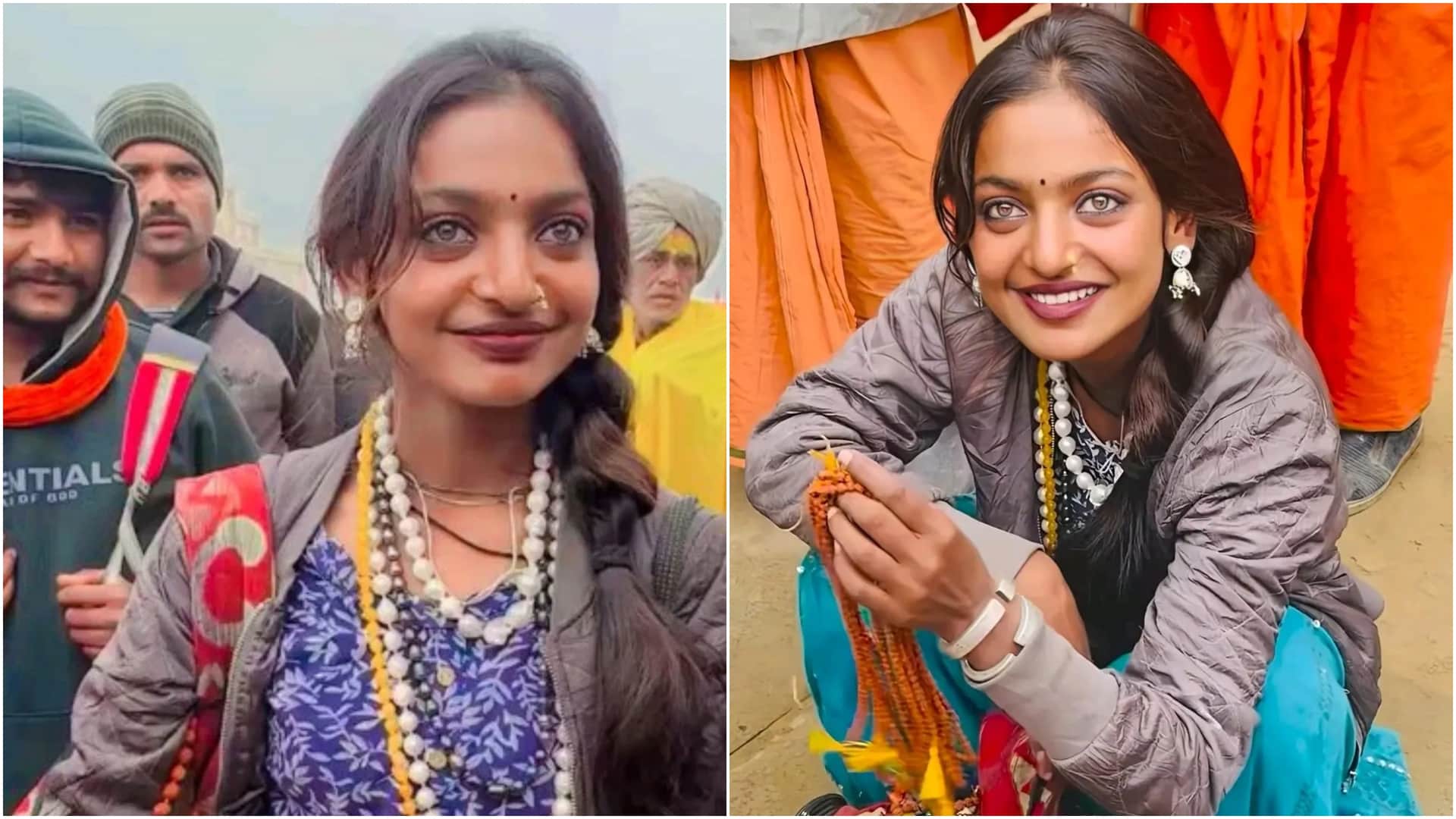 Mahakumbh Viral Girl Monalisa Bhosale Marries Muslim Boyfriend Family Upset and House Locked