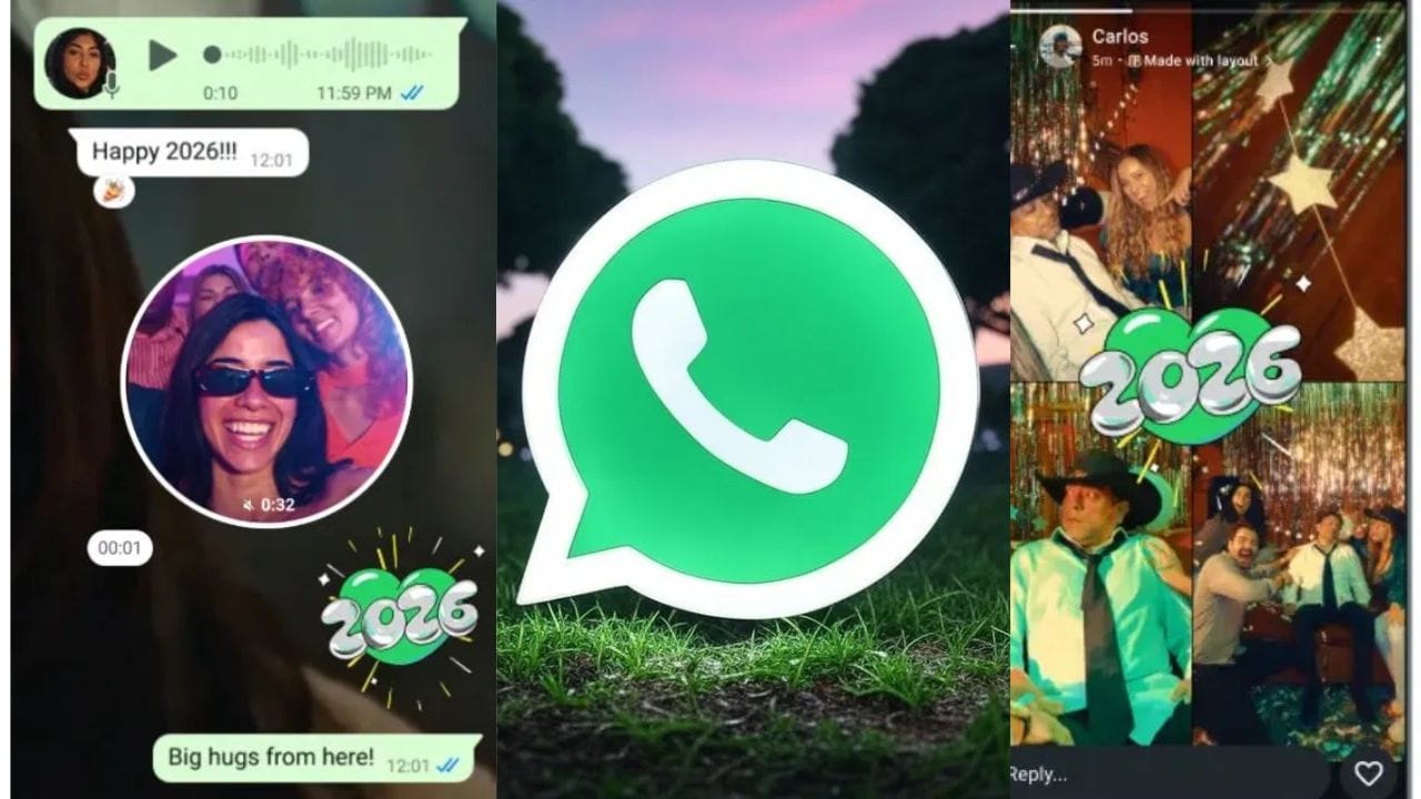 how to send happy new year 2026 whatsapp stickers images guide