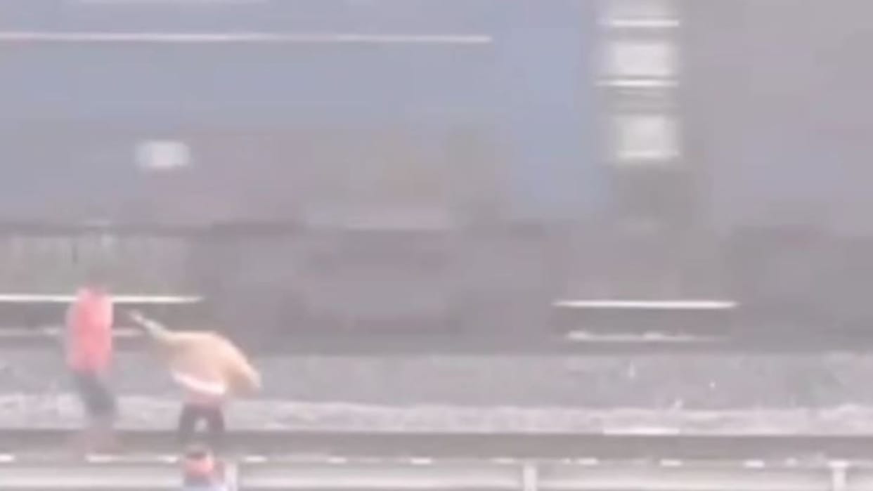 young boy got stuck on railway tracks while trying to retrieve kite in chandauli train ran over him