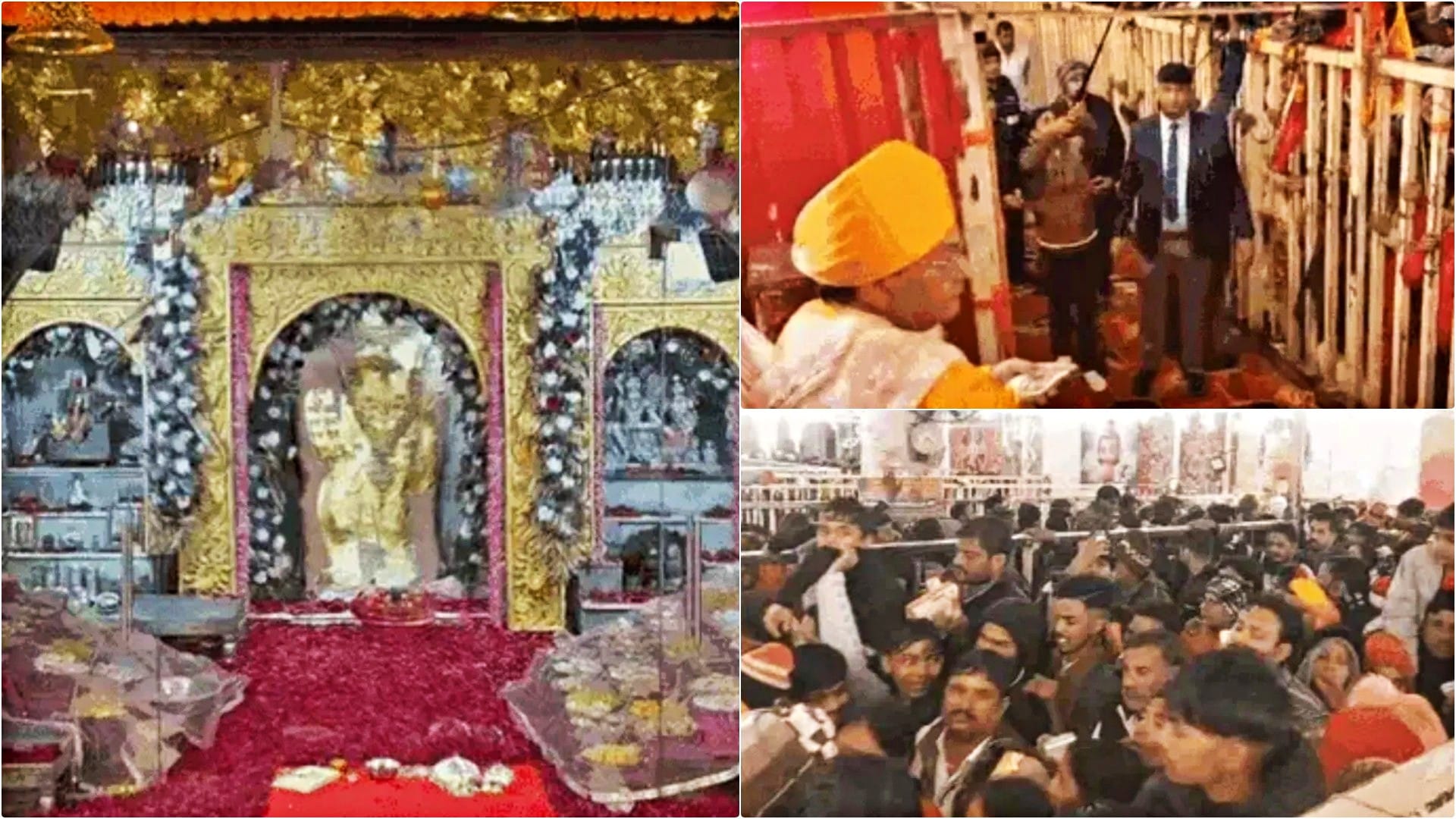 नववर्ष पर मेहंदीपुर बालाजी को चढ़ा महाप्रसाद