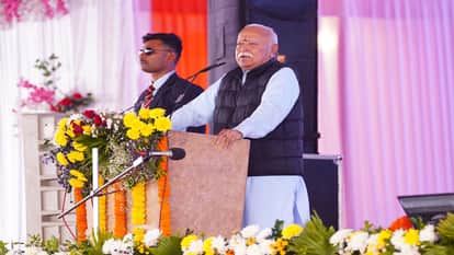 Chhattisgarh: Mohan Bhagwat said if people focus on these five things, their lives will change