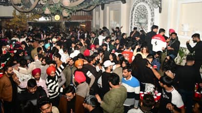 people in Chandigarh immersed in New Year 2026 celebrations.