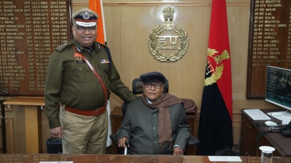 Haryana Newly appointed Director General of Police Ajay Singhal assumes charge