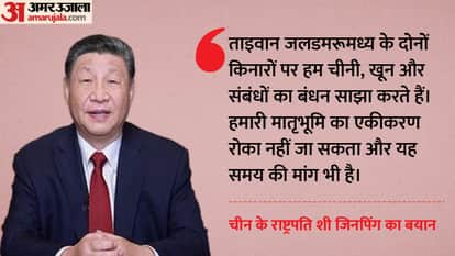 China president Xi jinping pledge to take back Taiwan taipei said defend sovereignty