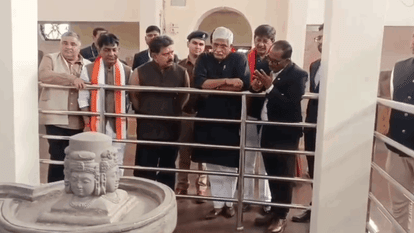 Union Minister Gajendra Shekhawat visits historical and archaeological city of Sirpur