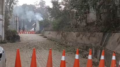 blast in Himachal Pradesh powerful blast occurred near police station in Nalagarh window panes were shattered