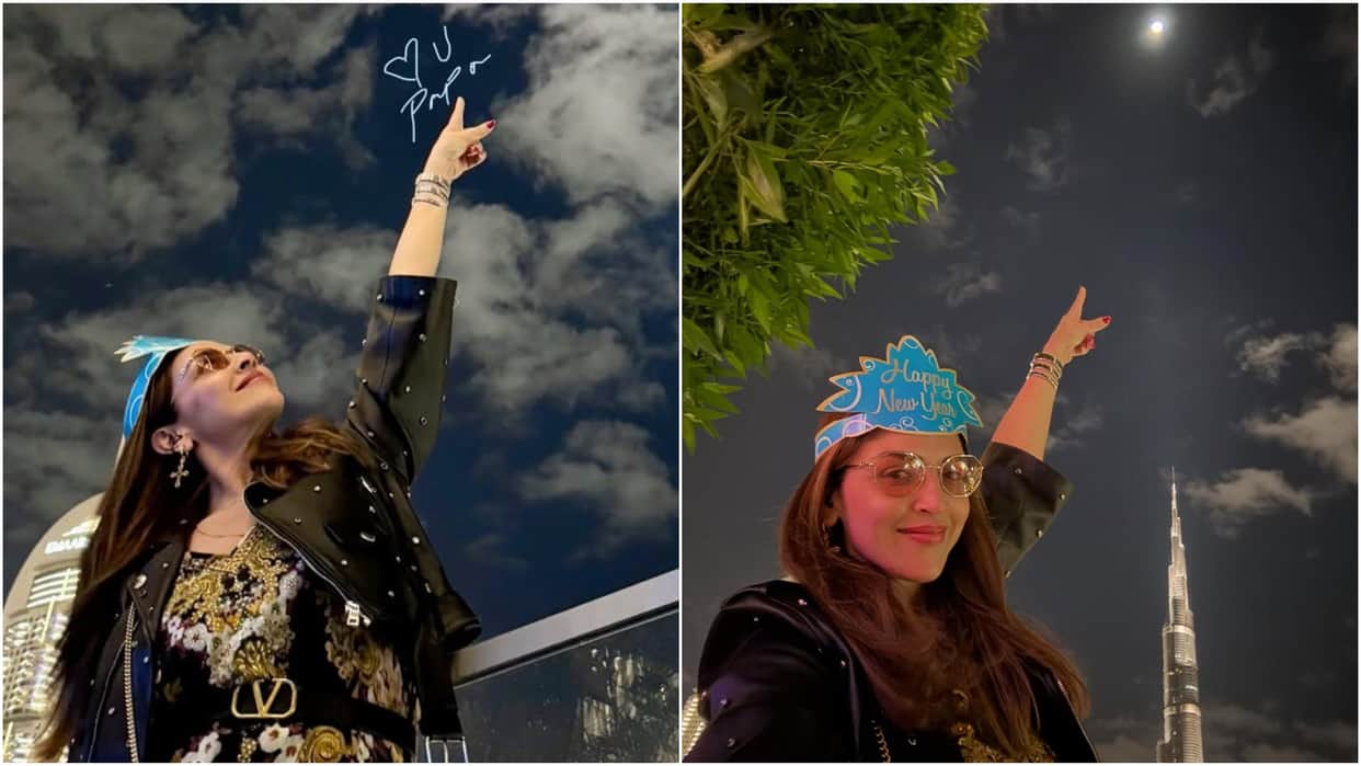 Esha Deol Remembers Papa Dharmendra In Sweet New Year Wish From Dubai Says Love You Papa