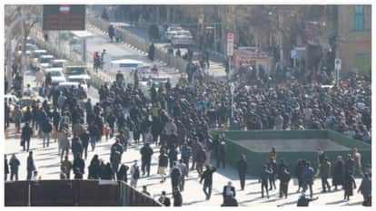 iran massive protest biggest since 2022 over economic crisis capital tehran violence
