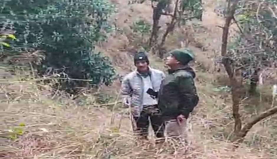 A human skeleton was found in the Binsar forest; the deceased had been missing for two months