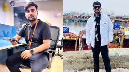 Unnao Accident unknown vehicle hit motorcycle causing it to collide with electric pole two friends died