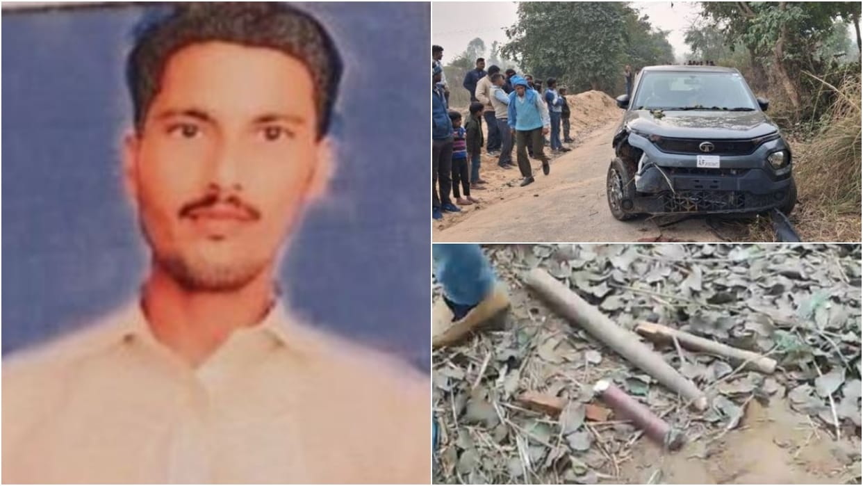 attackers first ran over man with vehicles then beat him to death in Budaun