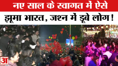 New Year 2026: India immersed in New Year celebrations, people seen dancing from Kashmir to Kanyakumari!