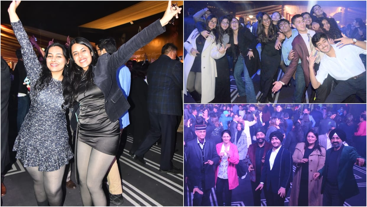 new year 2026 pictures of New Year celebrations in Bareilly