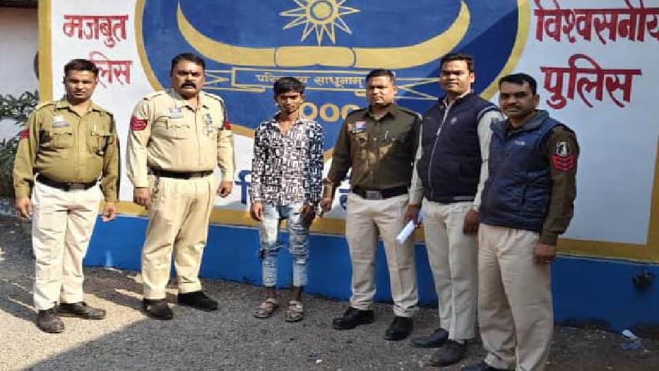 Accused arrested in connection with murder of a young man in Saja in Bemetara