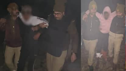Two wanted criminals involved in triple murder injured and arrested in police encounter in ghazipur