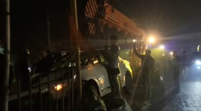 Road accident in Muzaffarpur: Drunk driver's car wreaks havoc