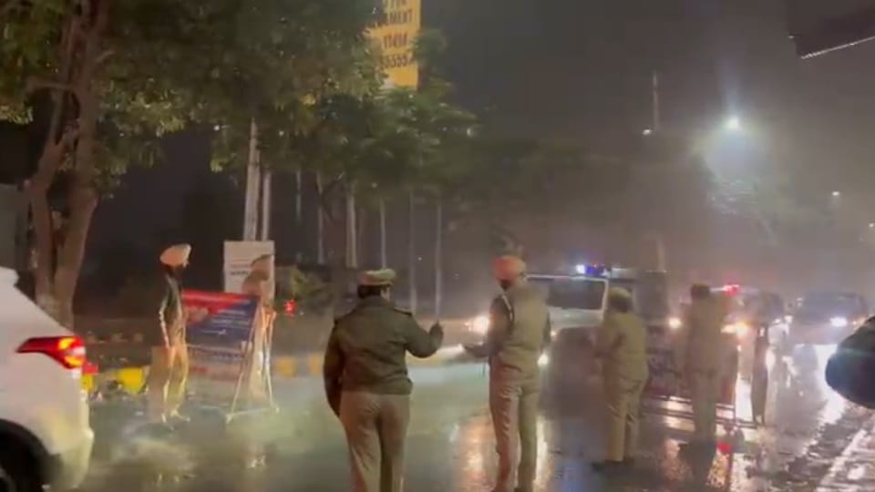 Rain on new year in Punjab