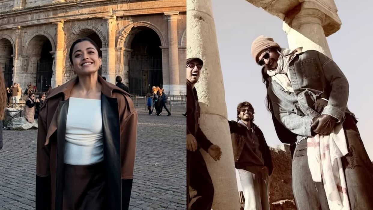 Fans sees Rashmika Mandanna in Vijay Deverakondas New Year post did nice comments