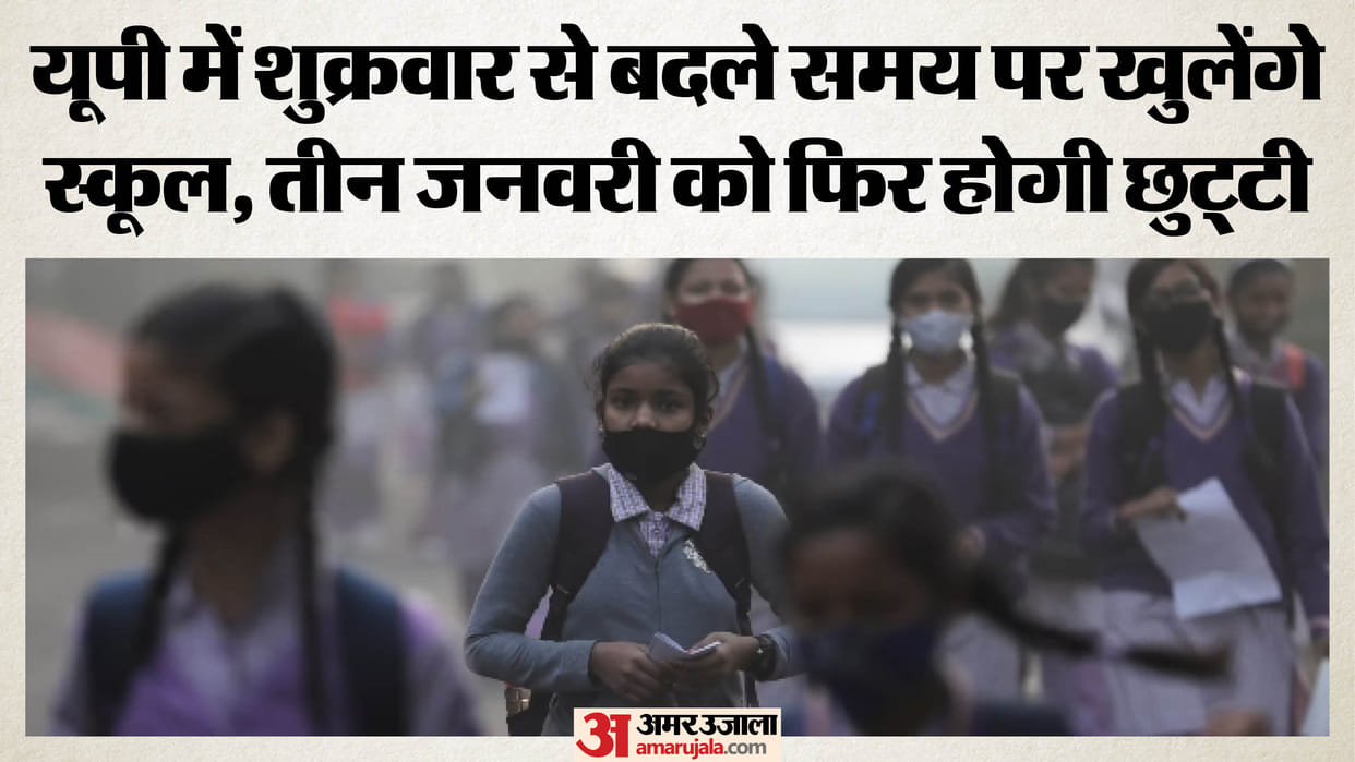 UP: Secondary schools in the state will reopen tomorrow at revised timings, with holidays until the 14th; ano