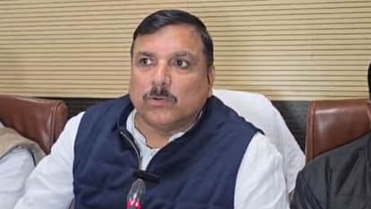 Aam Aadmi Party MP Sanjay Singh held press conference at circuit house on SIR and Padyatra