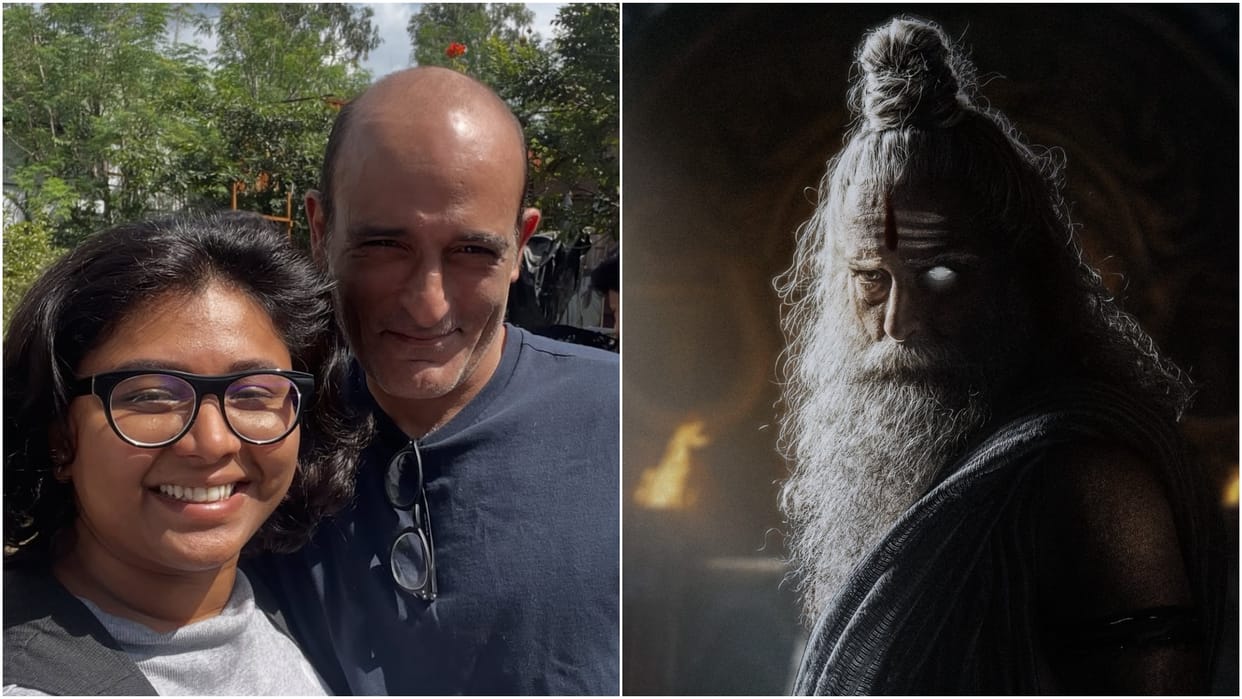 Amid Drishyam Controversy Akshaye Khanna BTS Picture From Mahakali Set He Plays Shukracharya In The Movie