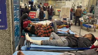 New Year in Varanasi 150 people injured in road accident and admitted to BHU and other hospital in 22-hour