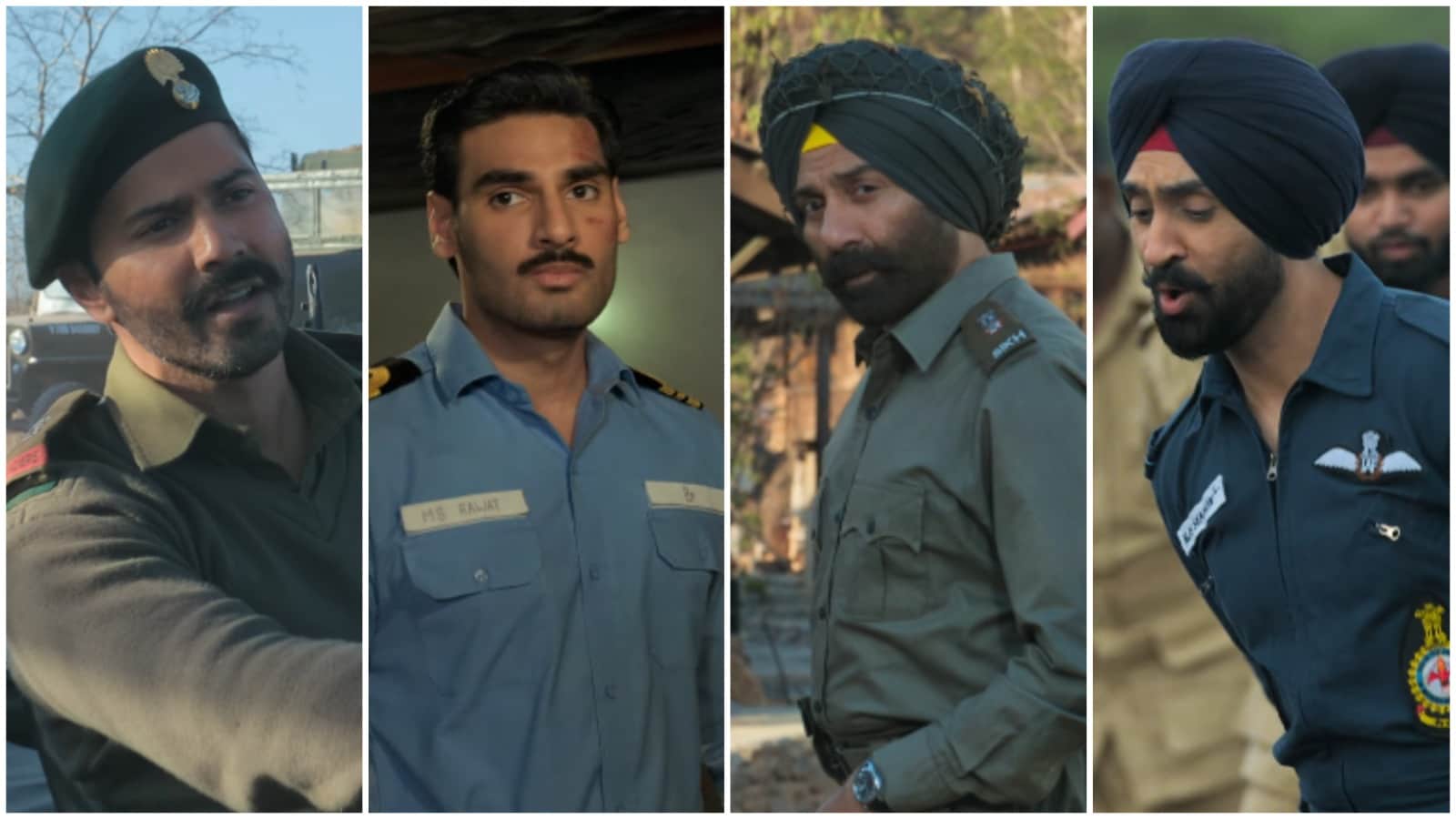 Border Movie box office collection Day 3 Cross 100 Crore Starring Sunny Deol Varun Dhawan Diljit Dosanjh