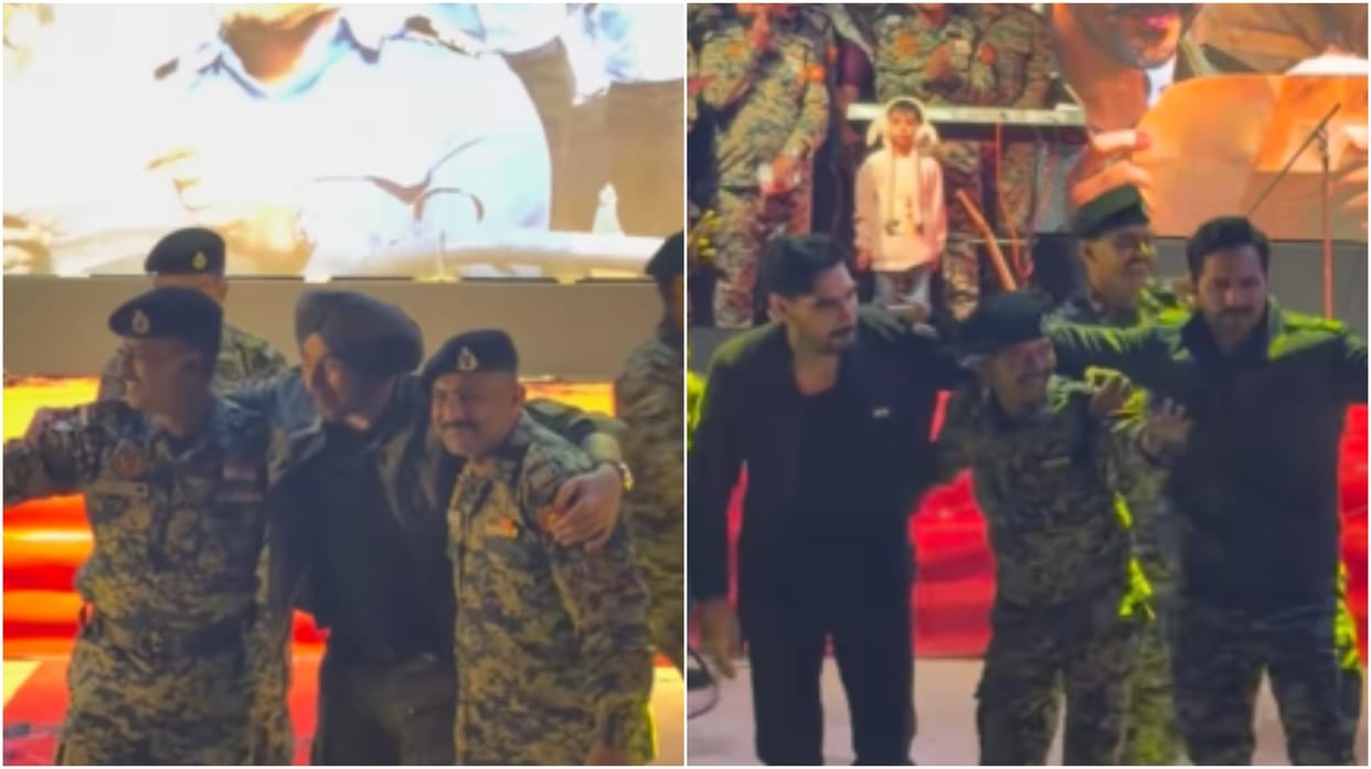 border 2 song ghar kab aaoge launch event sunny deol sonu nigam varun dhawan ahaan shetty diljit dosanjh