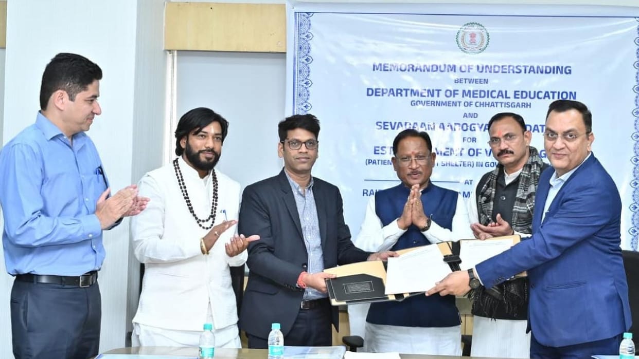 Well-equipped rest houses built for patients relatives in government hospitals at CG