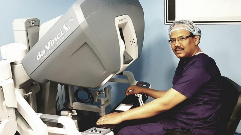 PGI sets a global record One day one robot four surgeries da Vinci system