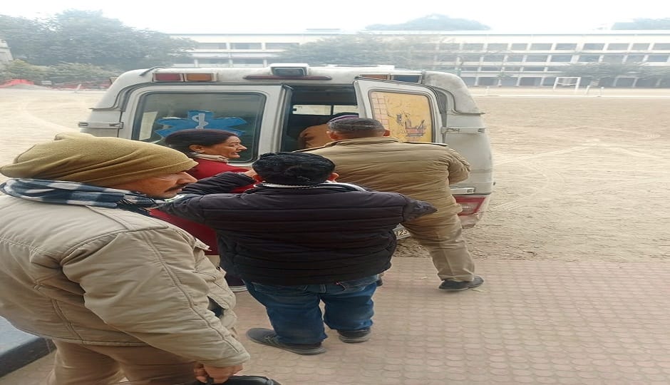 Two female students fell ill during an examination at MBPG College in Haldwani