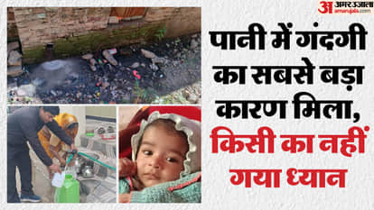 Indore News backlines water contamination drainage Bhagirathpura