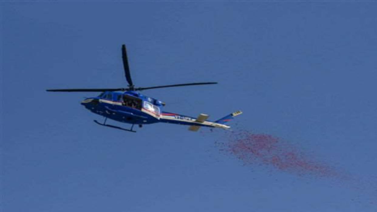 You can also enjoy a helicopter ride at the Magh Mela, the tourism department will soon start this facility.
