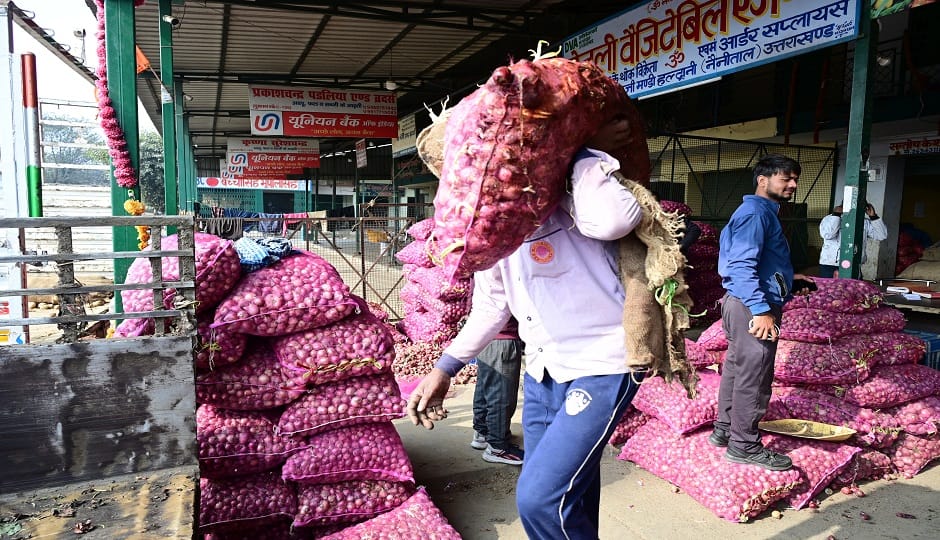 Trading was light in the market after the strike in haldwani