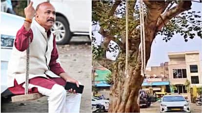 Indore: Councilor's swing was cut in Bhagirathpura, he had come into the news by swinging amidst deaths.