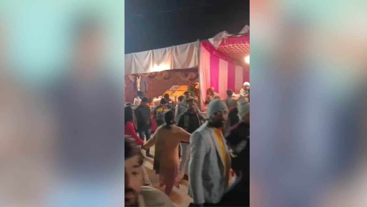 Fight in Khatushyamji, devotees got terrified VIDEO....