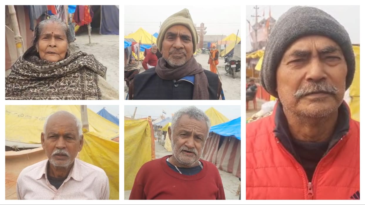 Abode of faith on the banks of Sangam, city of tents bustling with Kalpvasis